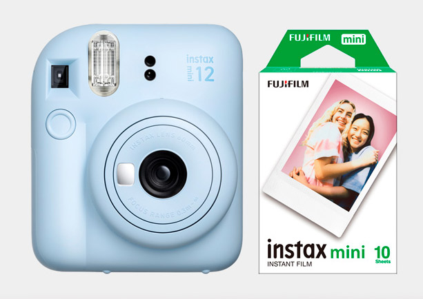 Fujifilm Kit Fuji Mini 12 Azul + FILM 10 | pc Factory
