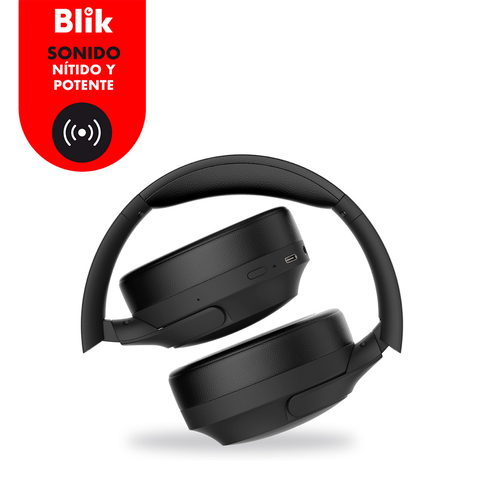 Blik Audífono Headset Bluetooth Blik Essence 700 ANC Negro pc