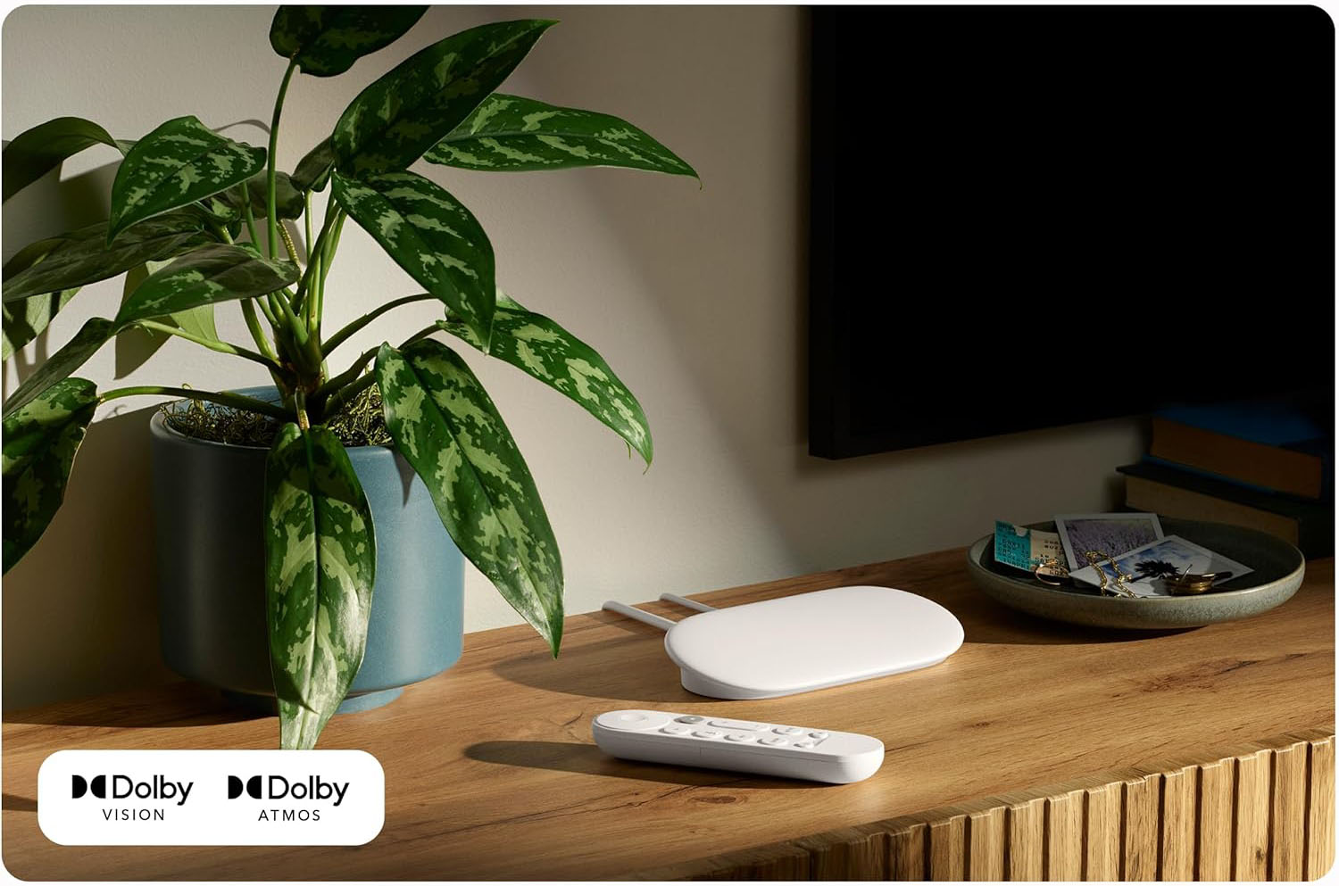 Google Google TV Streamer (4K) - Porcelain | pc Factory