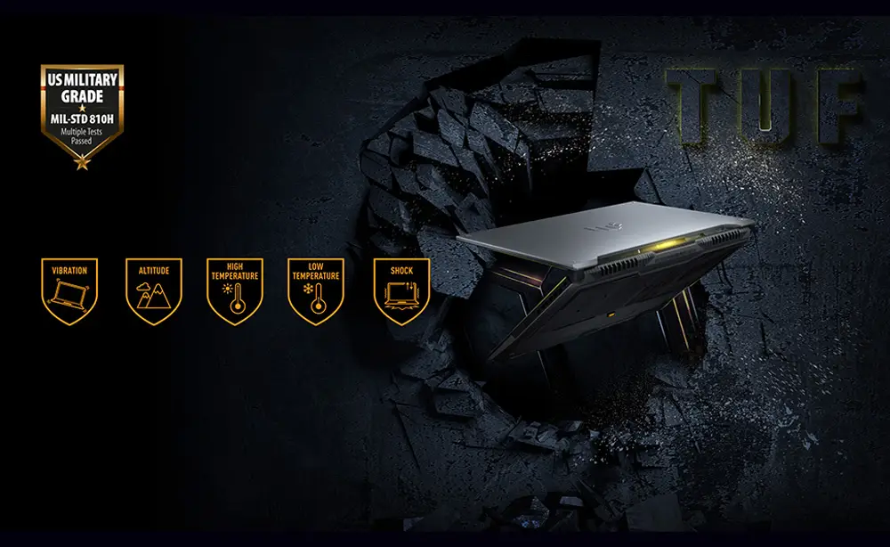 Notebook Gamer ROG Strix SCAR 16 Windows 11 + Mochila Notebook ASUS U9 ARL HX en ángulo diagonal mostrando diseño estilizado y pantalla brillante