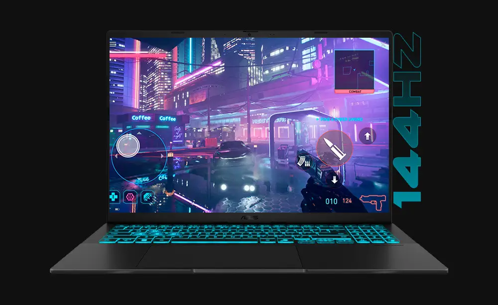 Notebook Gamer ASUS V16 Gaming Intel Core 7 Notebook con procesador Intel Core i7 ideal para trabajo y estudio