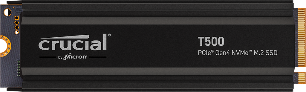 Crucial Unidad SSD 1TB PCIe Gen4 NVMe M.2 SSD with heatsink | pc